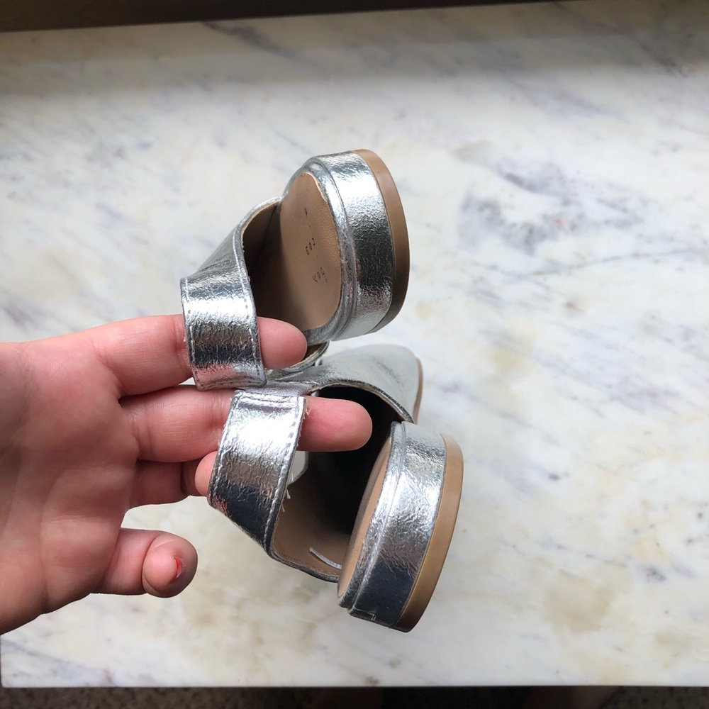 ☀️NWOT A New Day Nicks Metallic Slingback Flats ☀️ - Picture 3 of 8